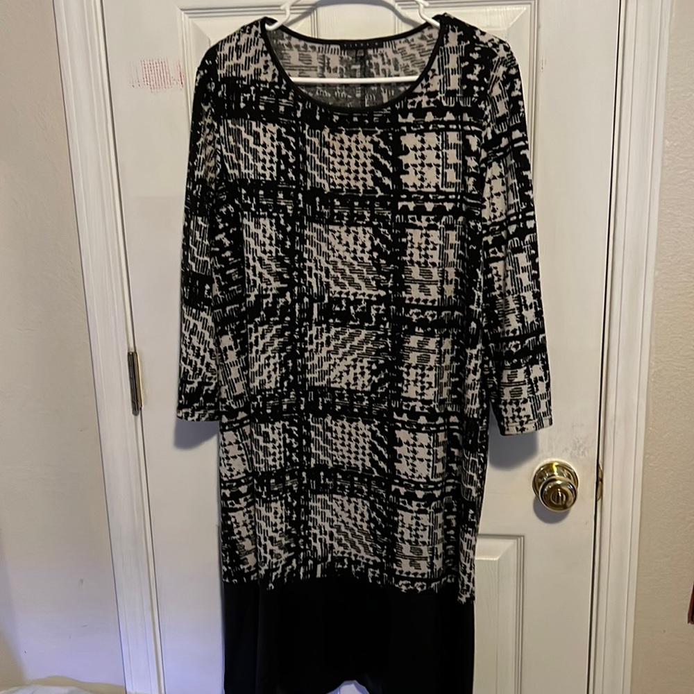 Cute plaid vegan leather top 20w